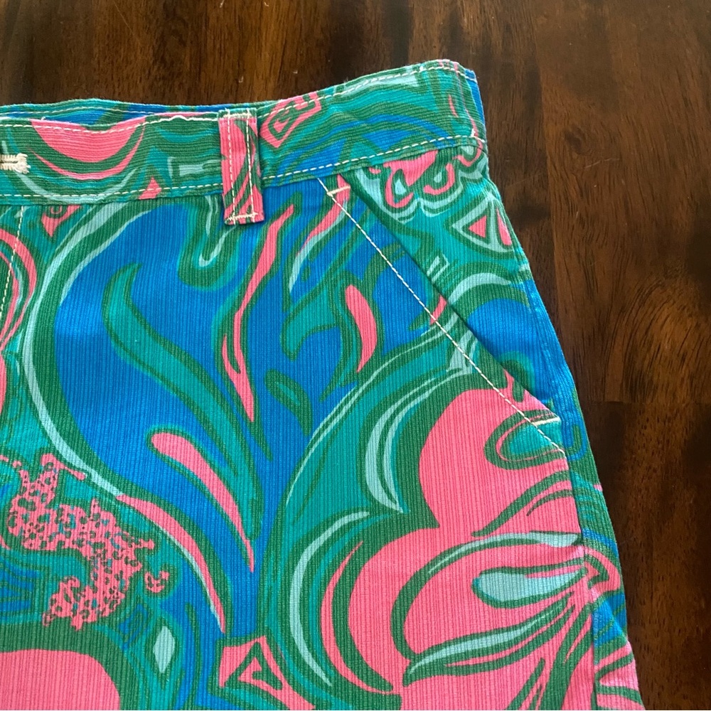 Lilly Pulitzer Callahan Cheetah Girls Shorts - Picture 4 of 7